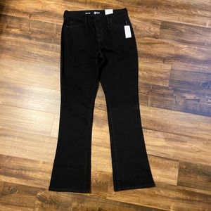 NWT Style & Co Boot leg black jeans. Size 12 Long